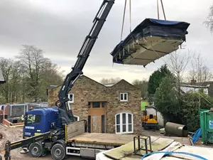 Delivering medical pool to Wigan