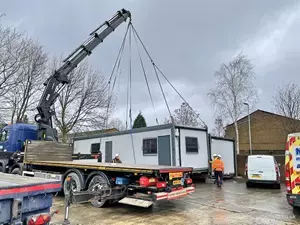 Modular classrooms project sold & setup at a school in Manchester