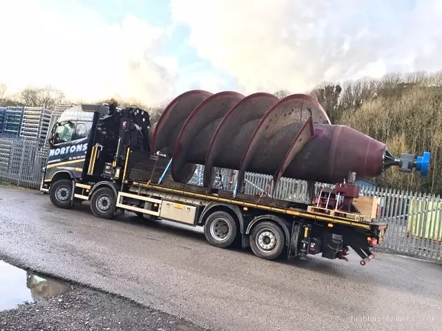 Water turbine delivery